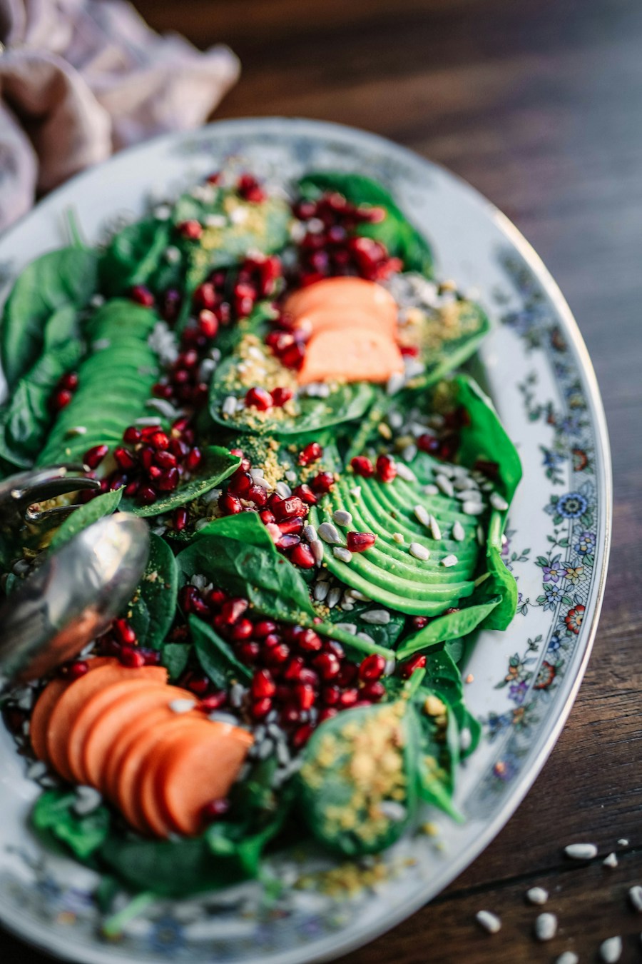 Colorful nourishing meal